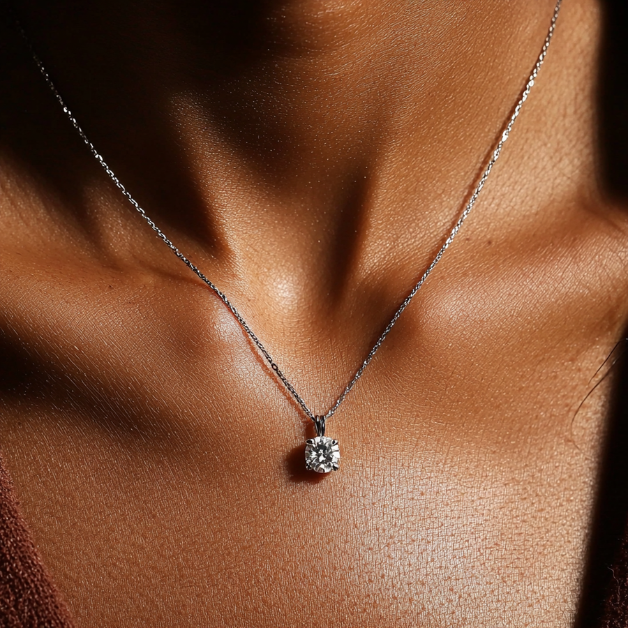 2ct Solitaire Pendant, Diyona