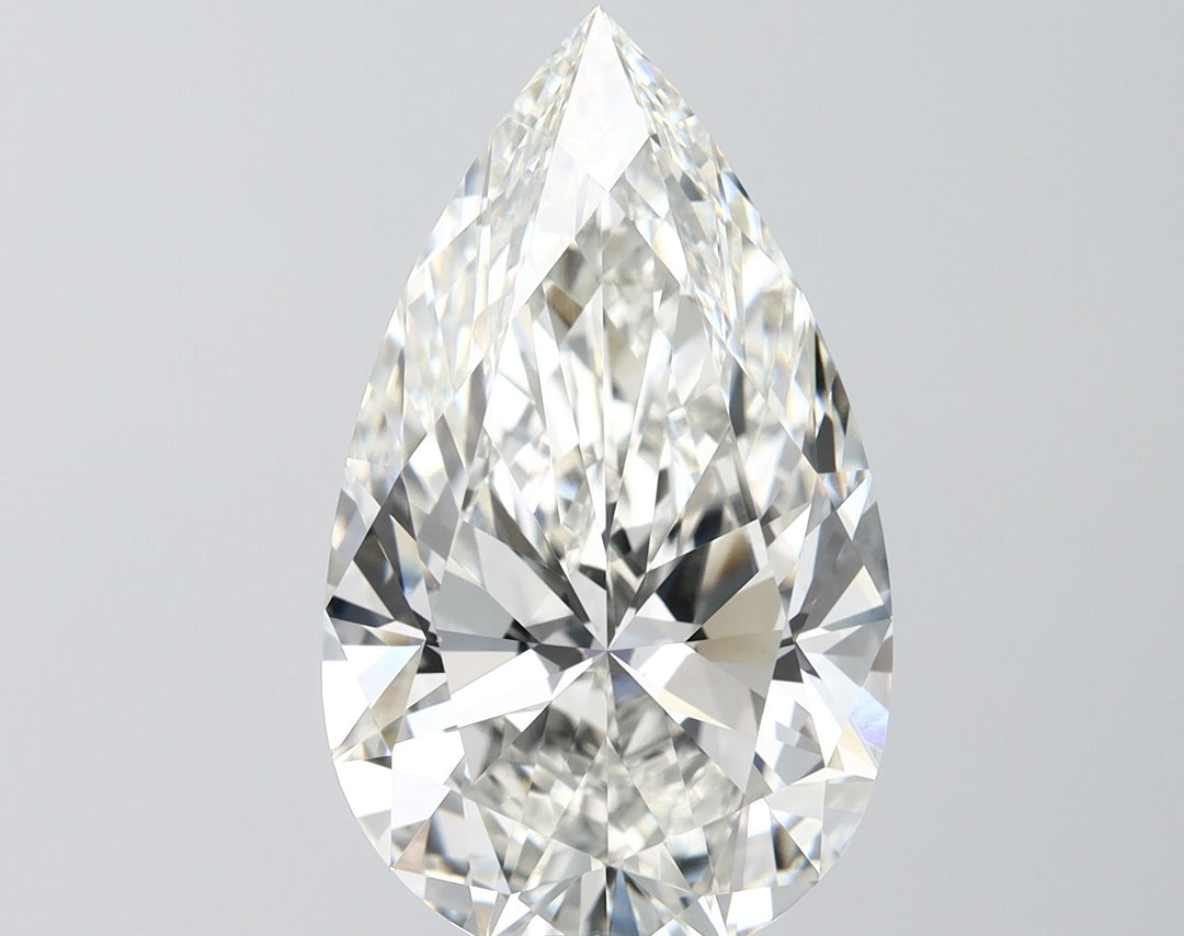 8.04ct Pear H VVS2 Lab Diamond