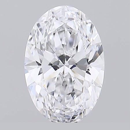 1.27ct Oval D VVS1 Lab Diamond