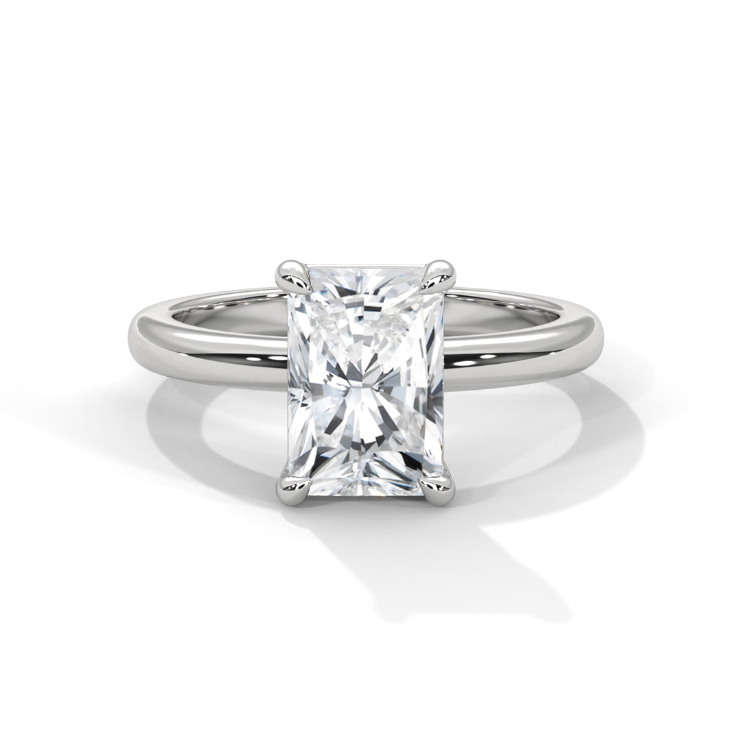 Noja Solitaire 2ct Radiant Lab Diamond Engagement Ring