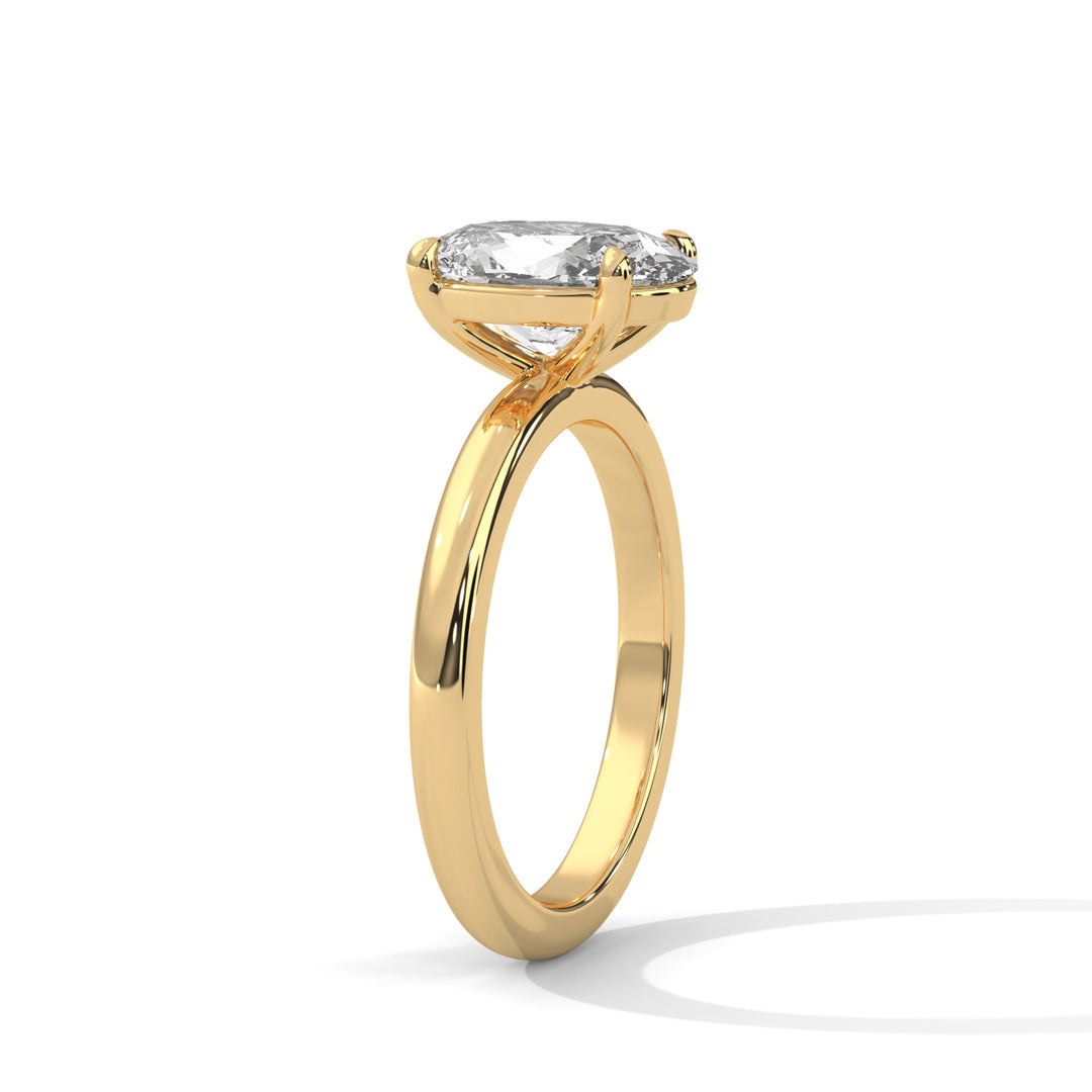 Noja Solitaire 2ct Oval Lab Diamond Engagement Ring