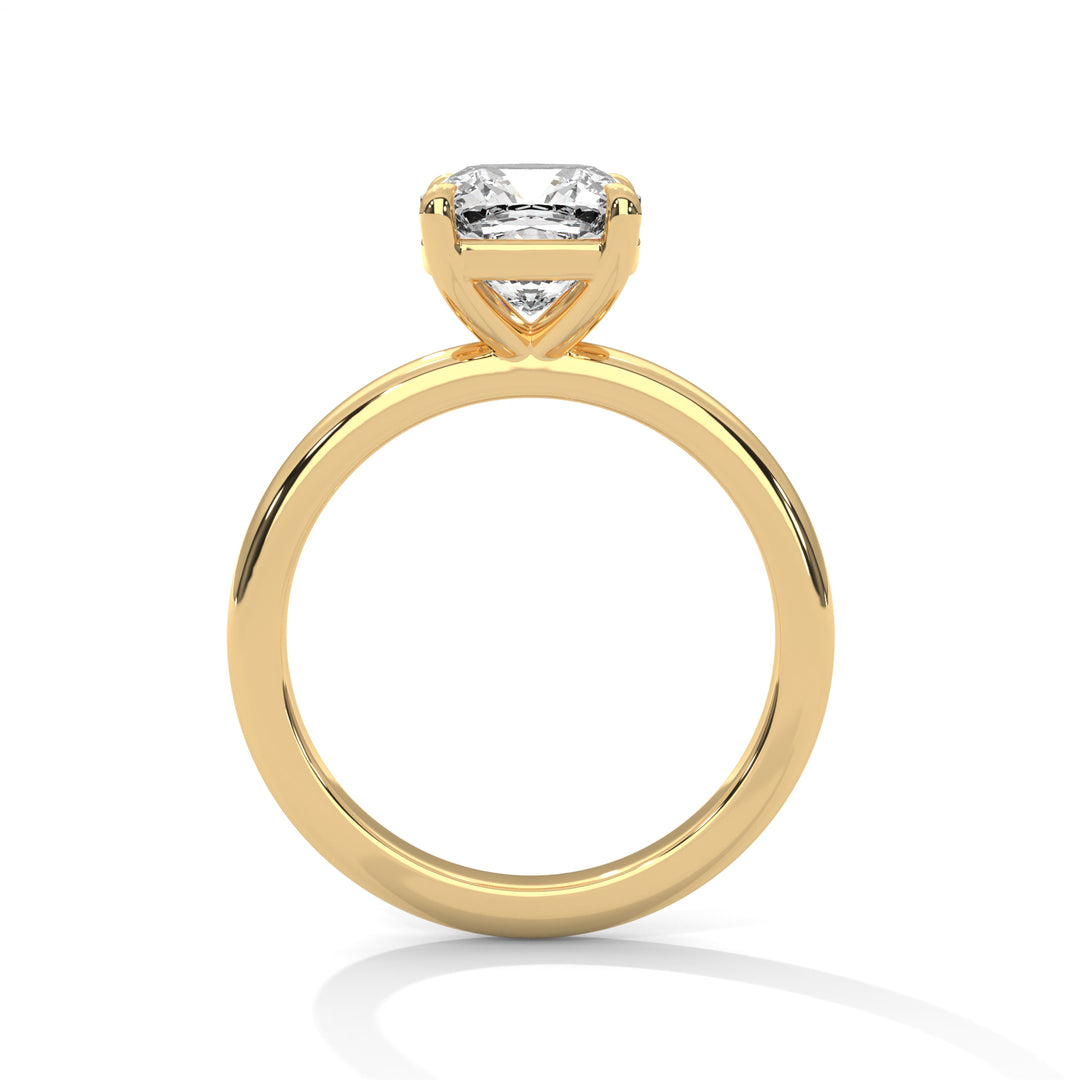 Noja Solitaire 2ct Cushion Brilliant Lab Diamond Engagement Ring