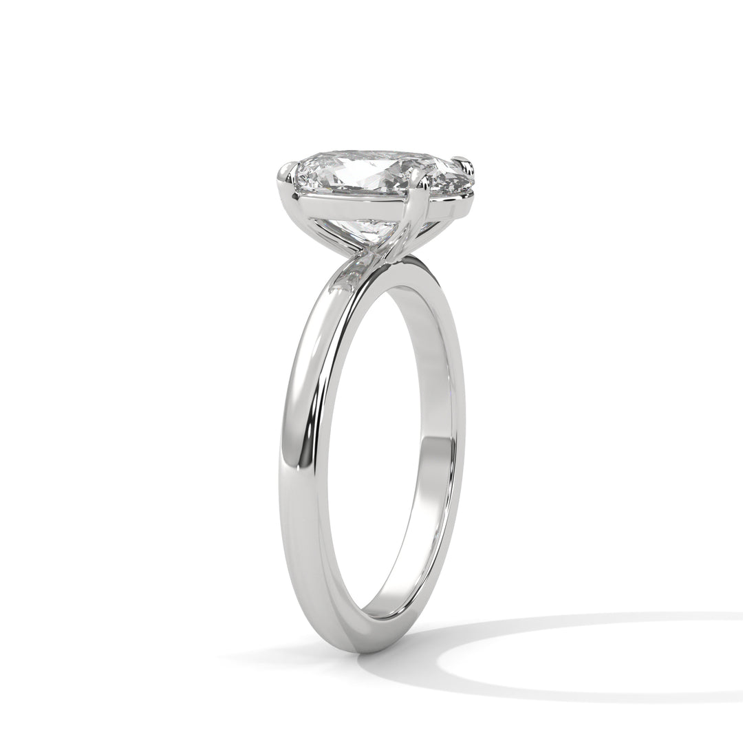 Noja Solitaire 2ct Oval Lab Diamond Engagement Ring