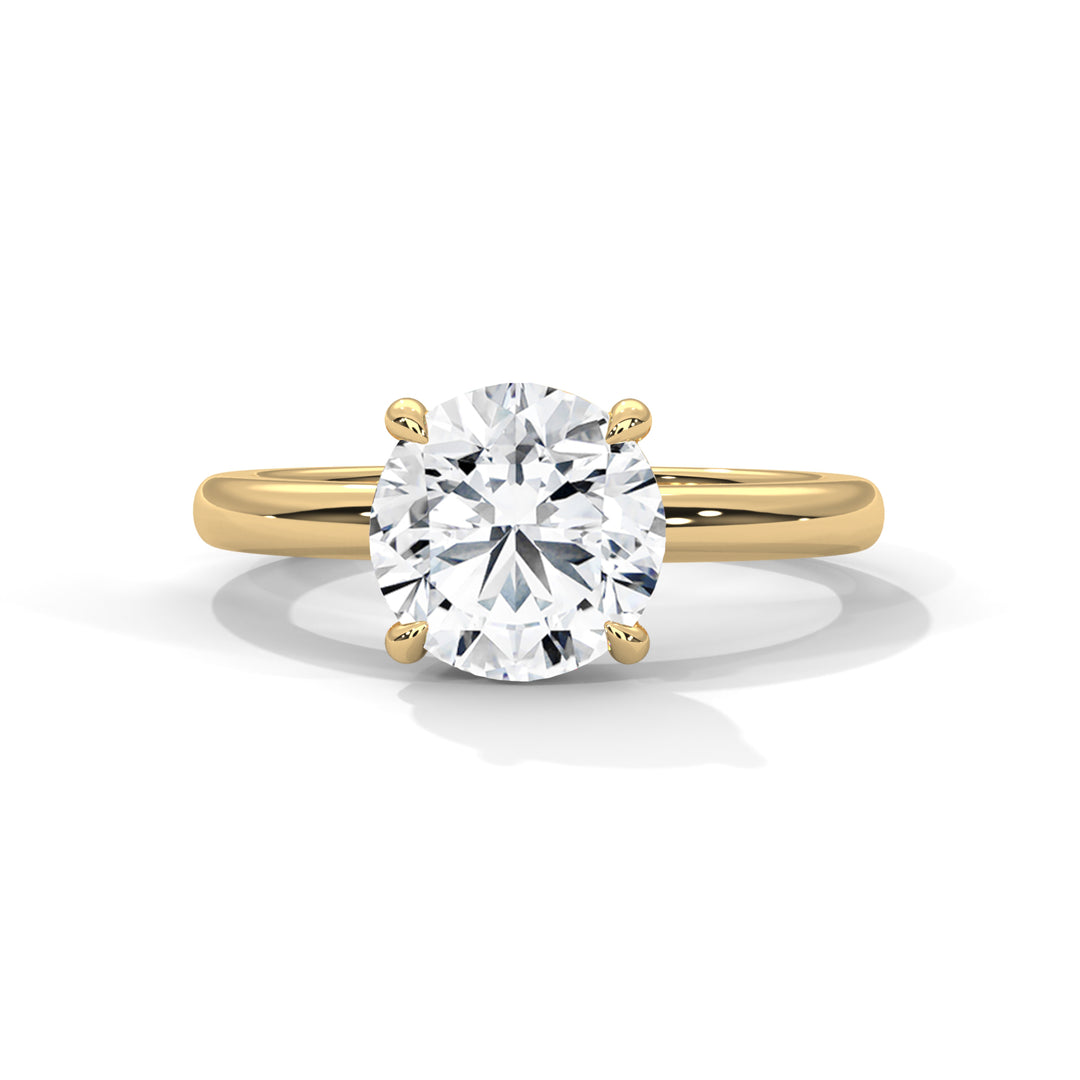 Noja Solitaire 2ct Round Lab Diamond Engagement Ring