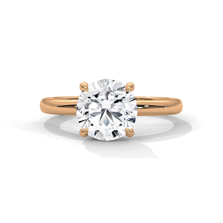 Noja Solitaire 2ct Round Lab Diamond Engagement Ring