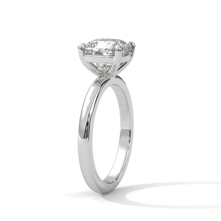 Noja Solitaire 2ct Cushion Brilliant Lab Diamond Engagement Ring