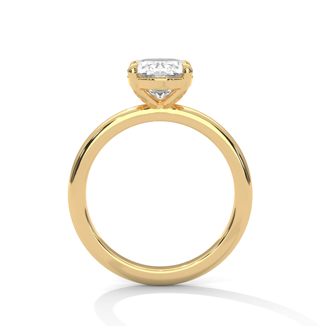 Noja Solitaire 2ct Oval Lab Diamond Engagement Ring