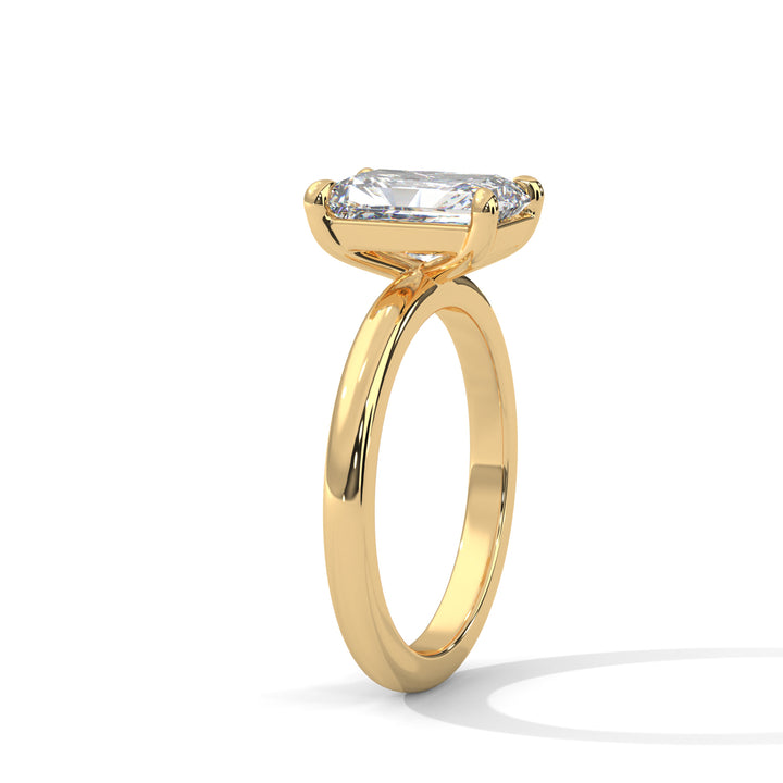 Noja Solitaire 2ct Radiant Lab Diamond Engagement Ring