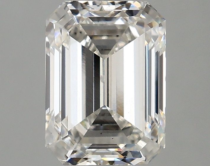 2.03ct Emerald F SI1 Lab Diamond