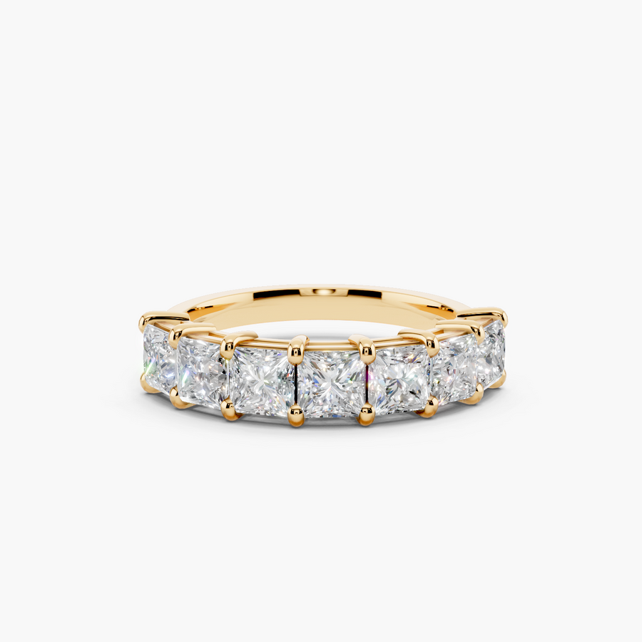 Princess 7 Stone Band - Top View