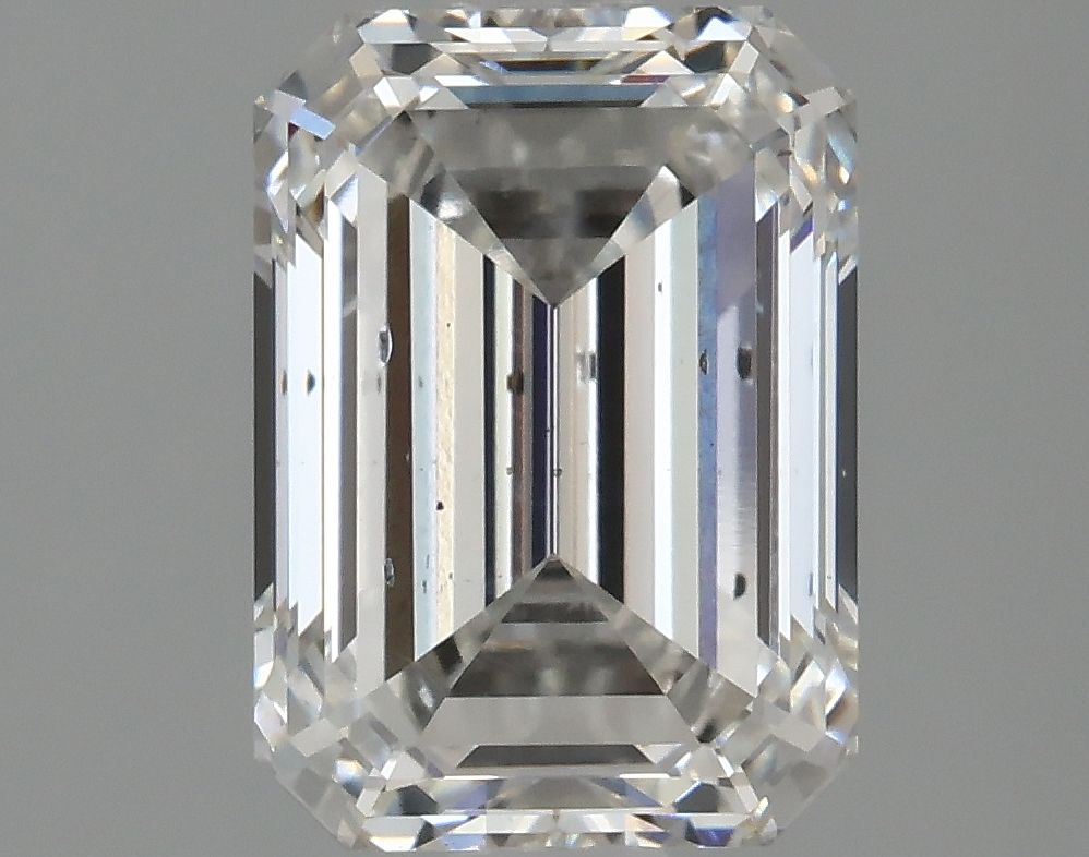 2.11ct Emerald F SI1 Lab Diamond