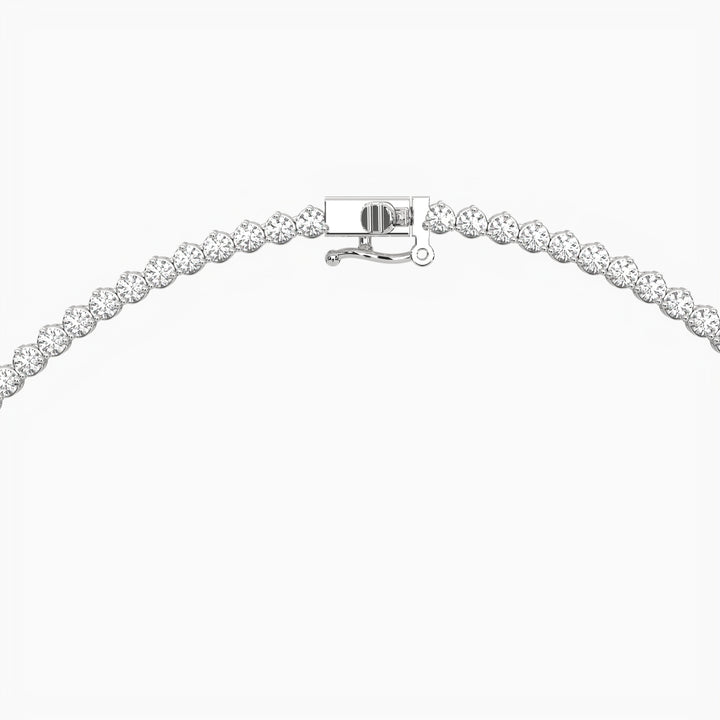 6ct Round Lab Grown Diamond Tennis Necklace