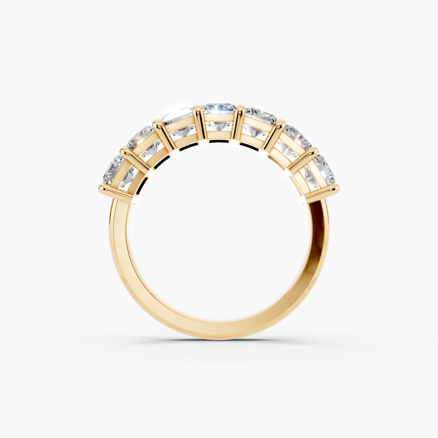 Radiant Lab Diamond Anniversary Band — alternate view — Diyona