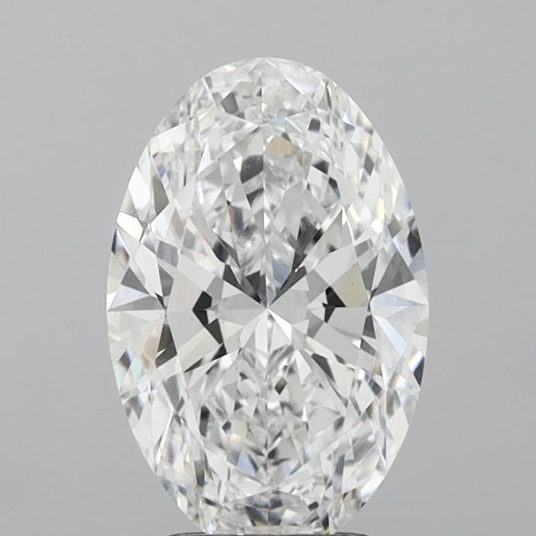3ct Oval E VVS2 Lab Diamond