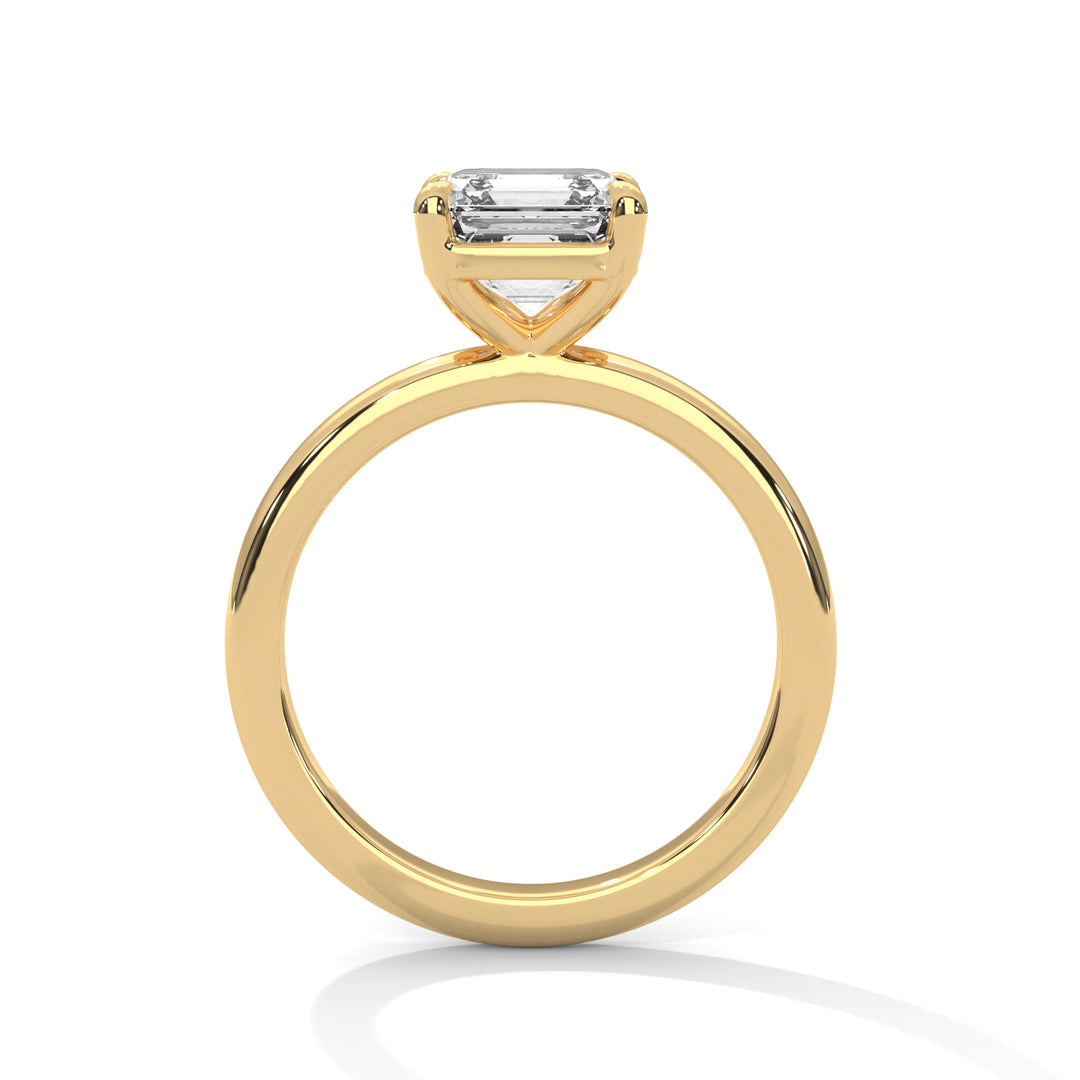 Noja Solitaire 2ct Asscher Lab Diamond Engagement Ring