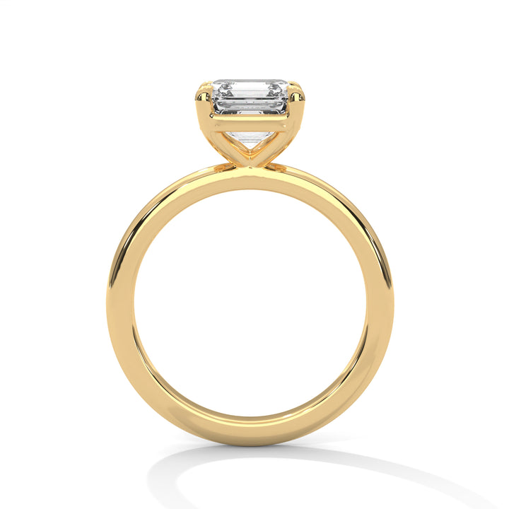 Noja Solitaire 2ct Asscher Lab Diamond Engagement Ring