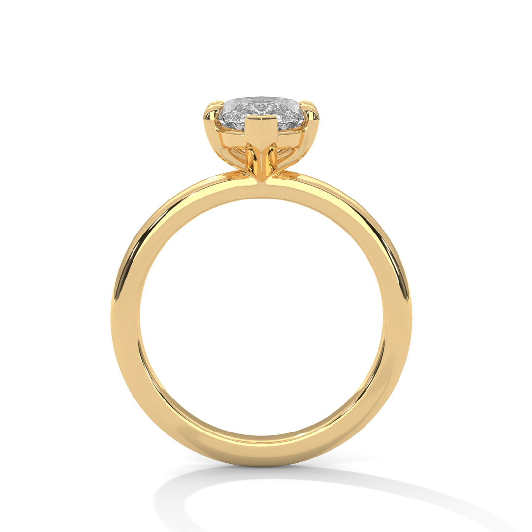 Noja Solitaire 2ct Marquise Lab Diamond Engagement Ring