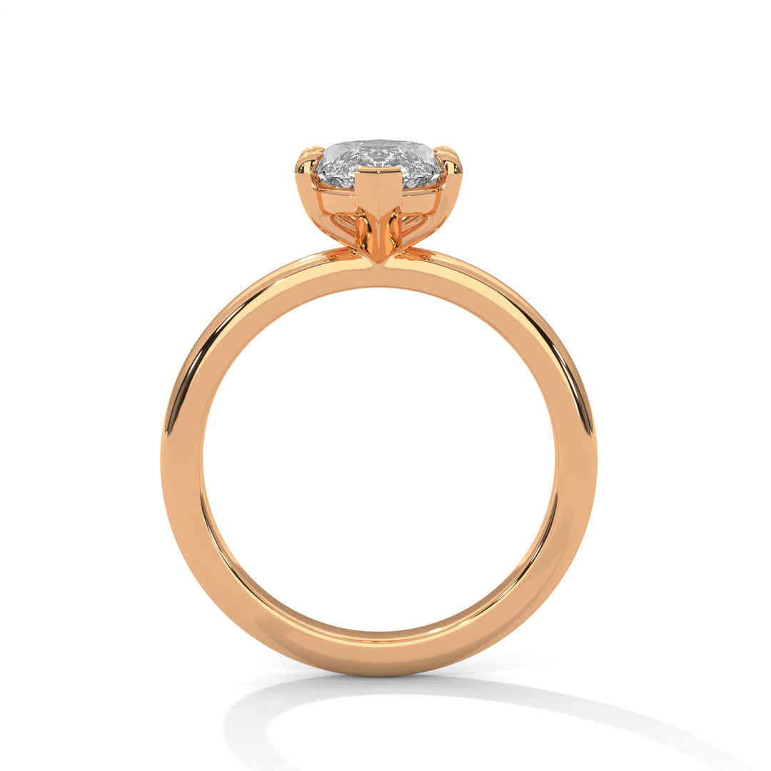 Noja Solitaire 2ct Marquise Lab Diamond Engagement Ring