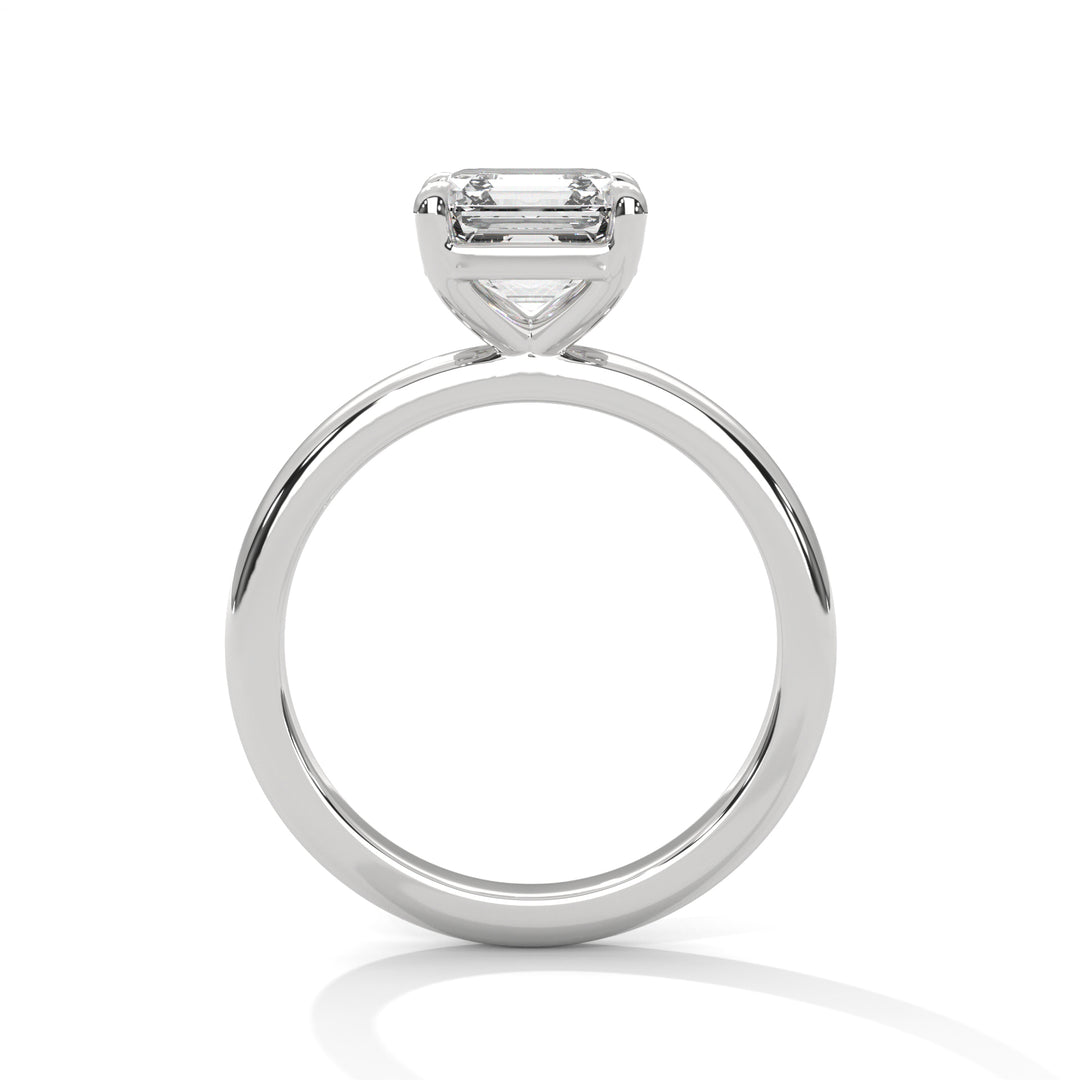 Noja Solitaire 2ct Asscher Lab Diamond Engagement Ring