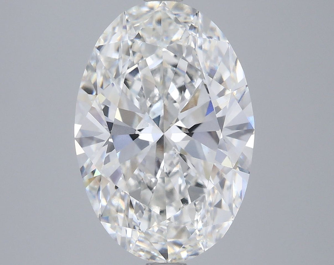 5.04ct Oval F VS2 Lab Diamond