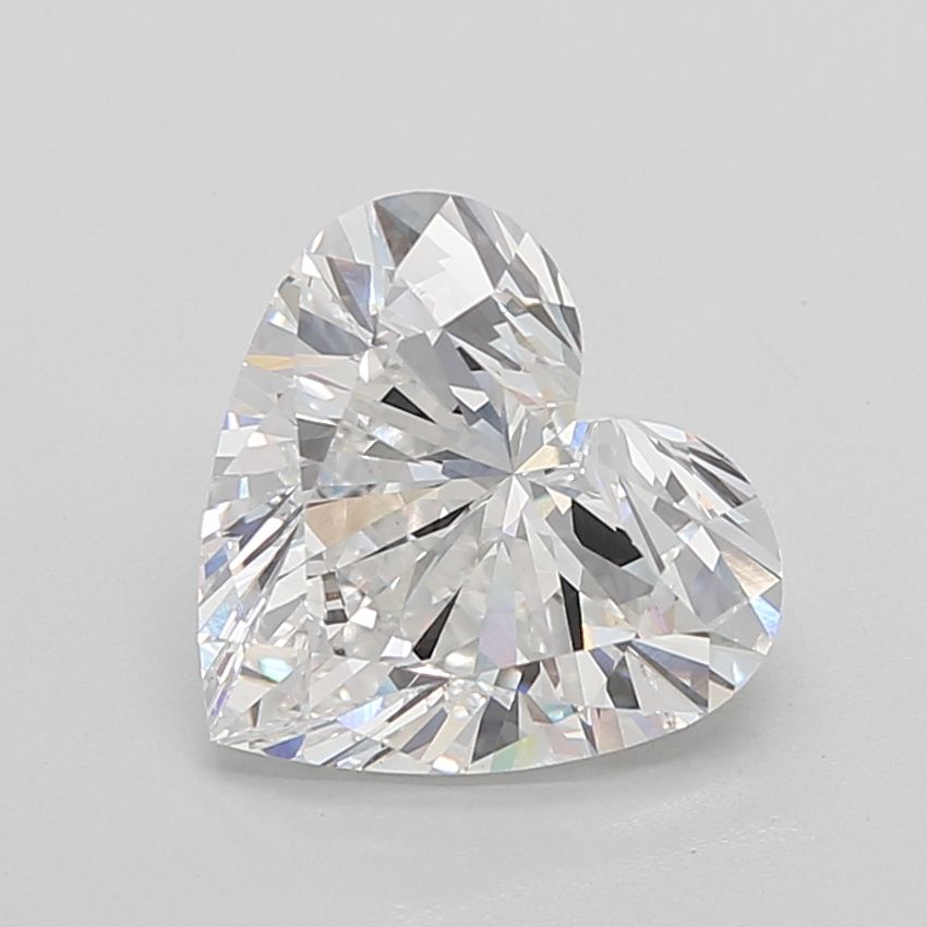 5.23ct Heart D VVS2 Lab Diamond
