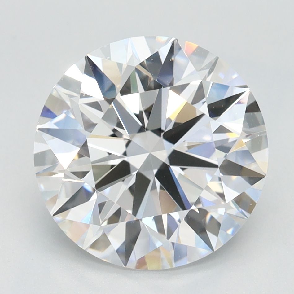 2.76ct Round D IF Lab Diamond