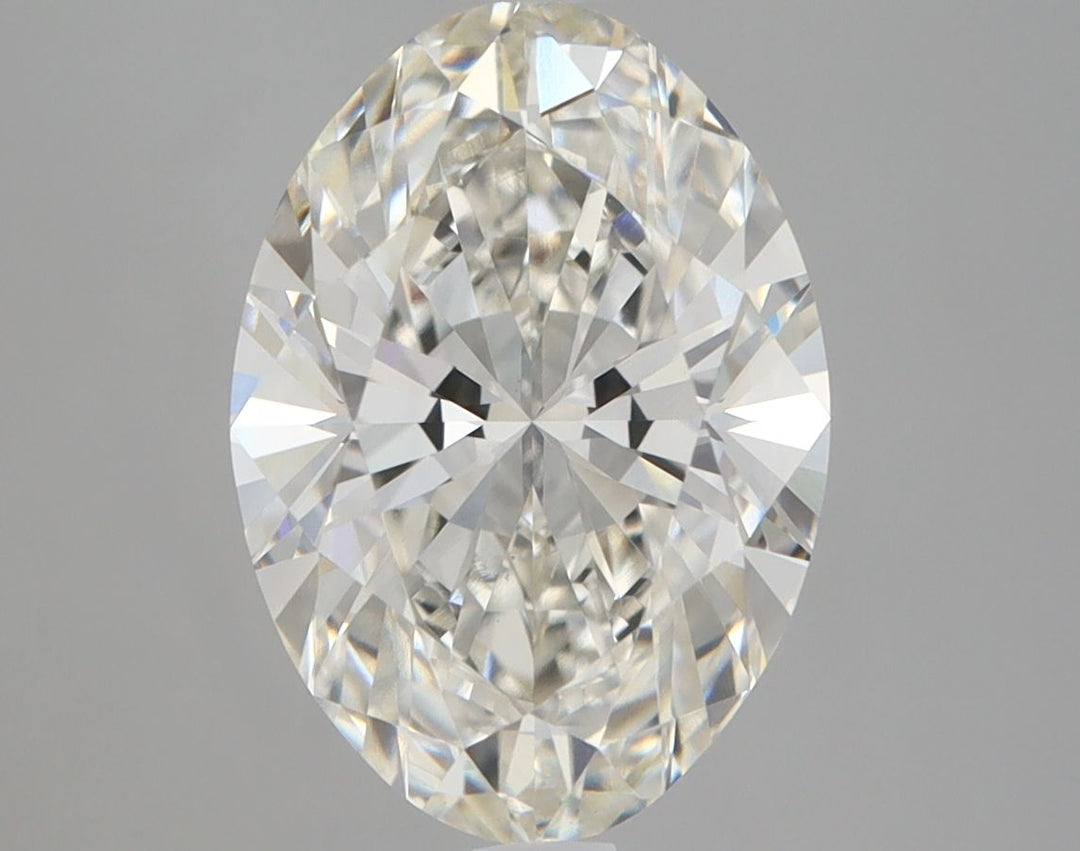 3.76ct Oval I VVS2 Lab Diamond
