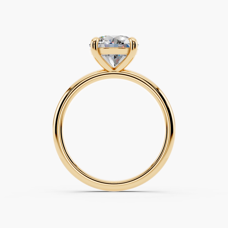 DIY-1001 Round gold Front