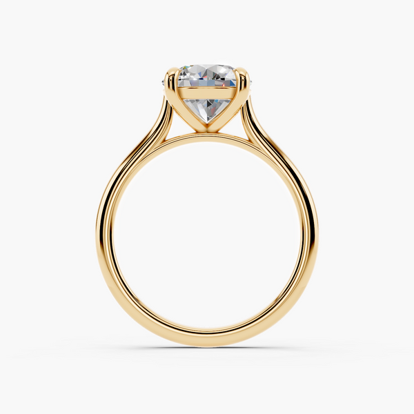 Cathedral Solitaire Engagement Ring