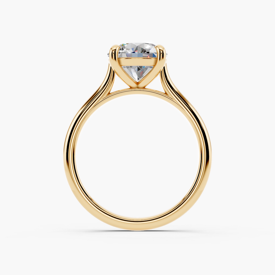 DIY-1005 Round gold Front
