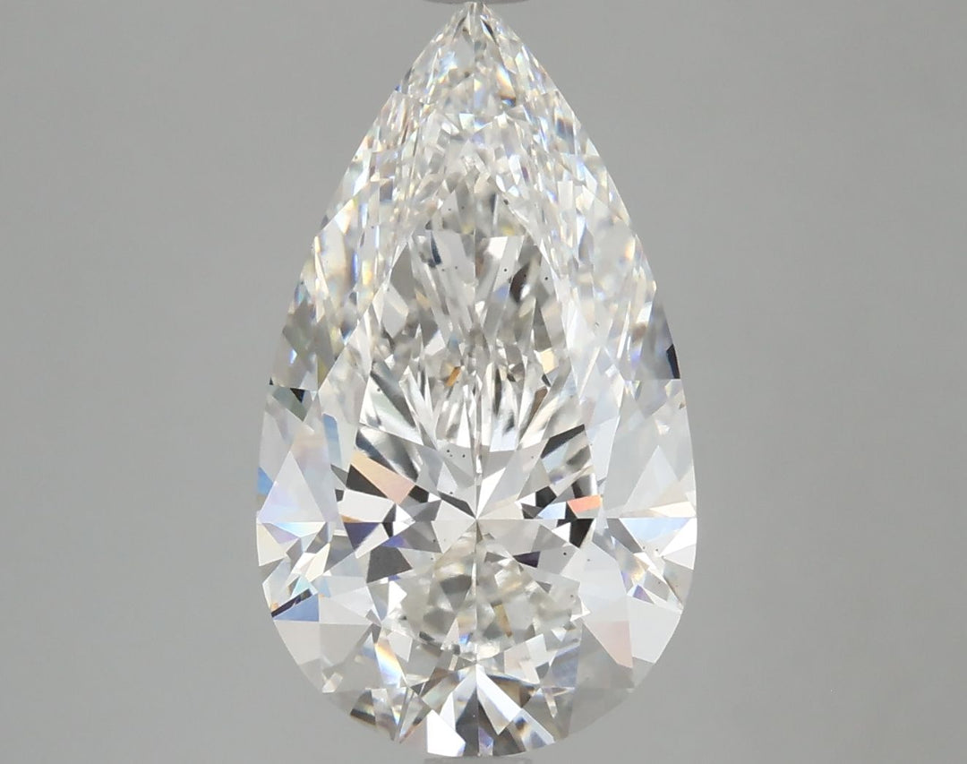4.63ct Pear F VS2 Lab Diamond