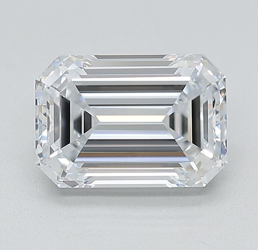 2.44ct Emerald F VVS1 Lab Diamond