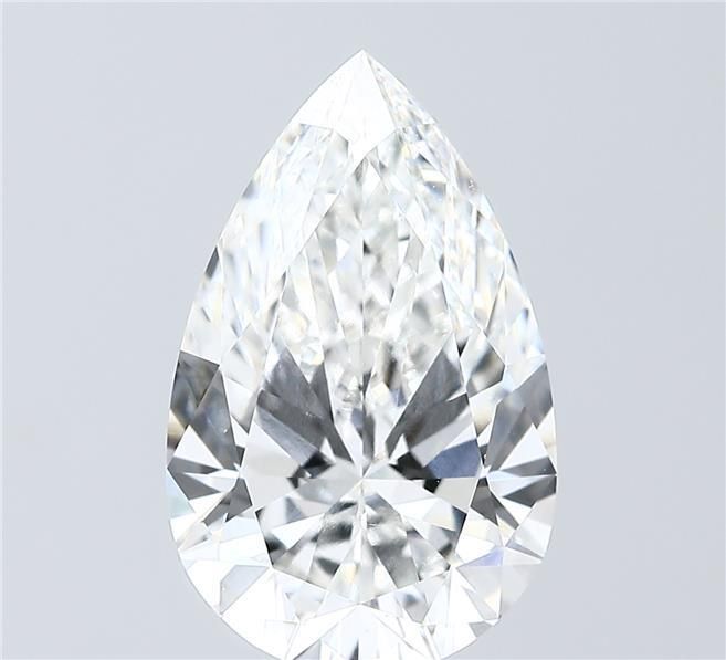 6.02ct Pear F VVS2 Lab Diamond