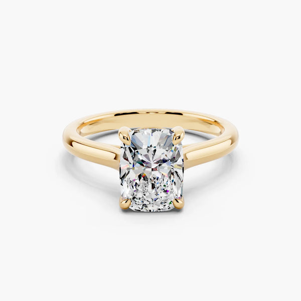 Cathedral Solitaire Engagement Ring