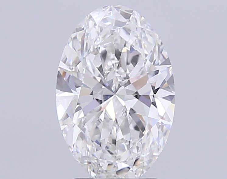 3ct Oval F VVS2 Lab Diamond