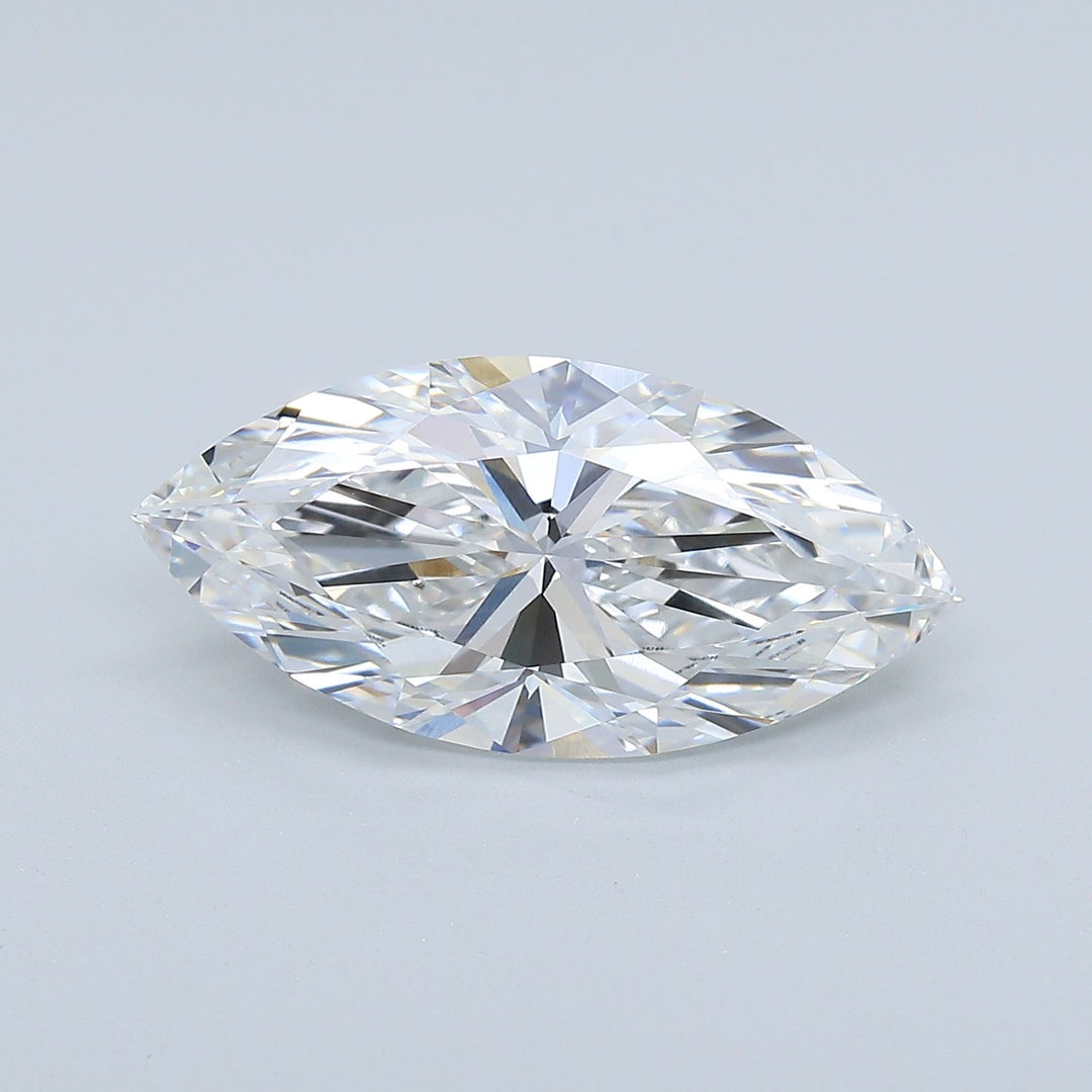 3.86ct Marquise E VVS2 Lab Diamond