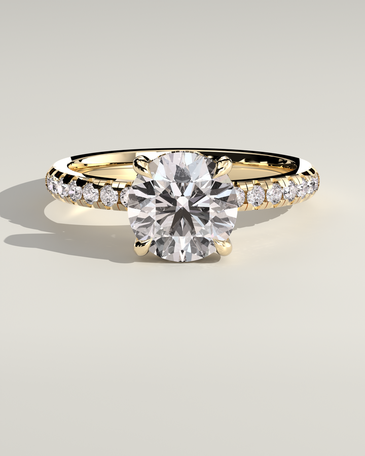 Pavé Engagement Ring