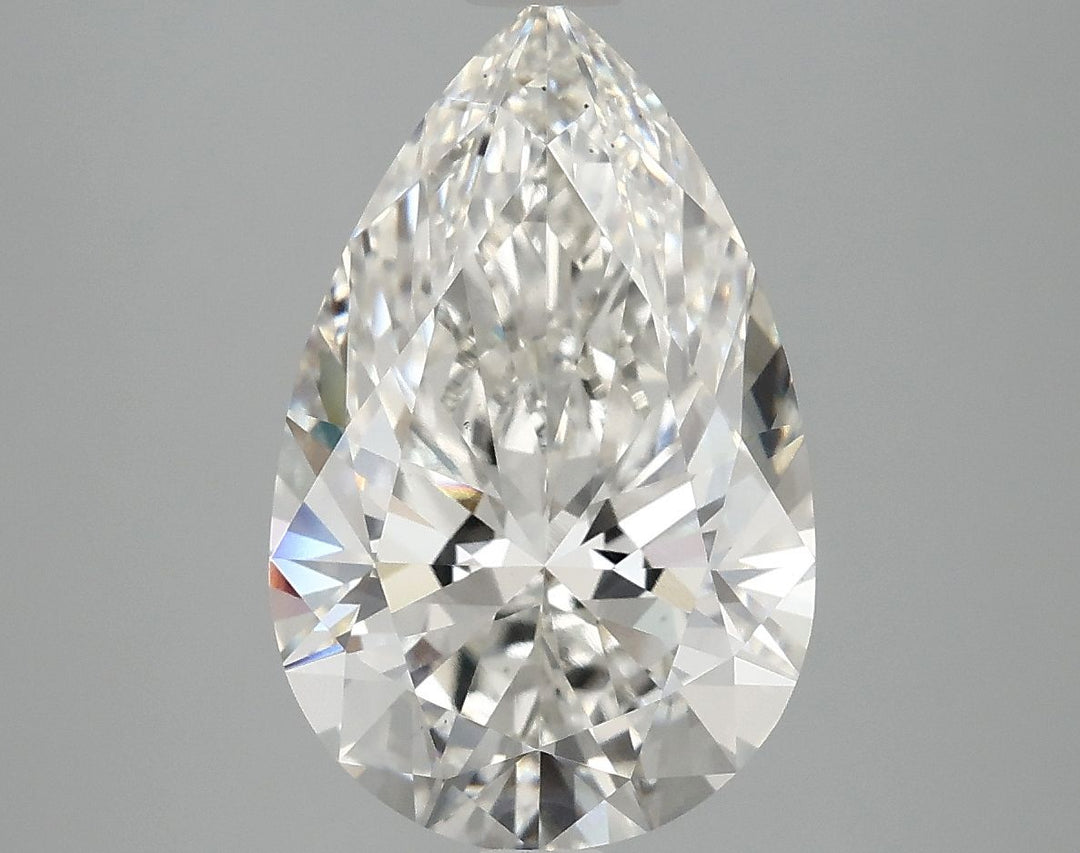 4.1ct Pear G VS2 Lab Diamond