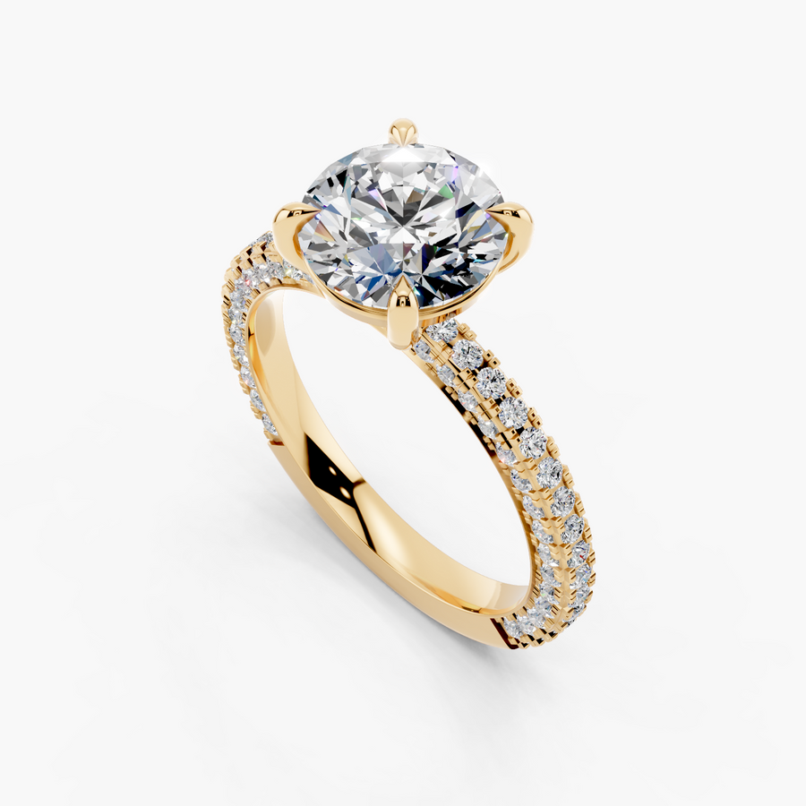 Etterna Engagement Ring — alternate view — Diyona