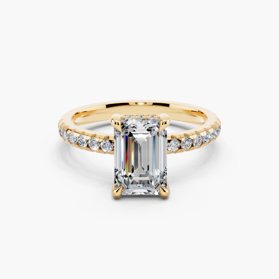 Pave Engagement Ring