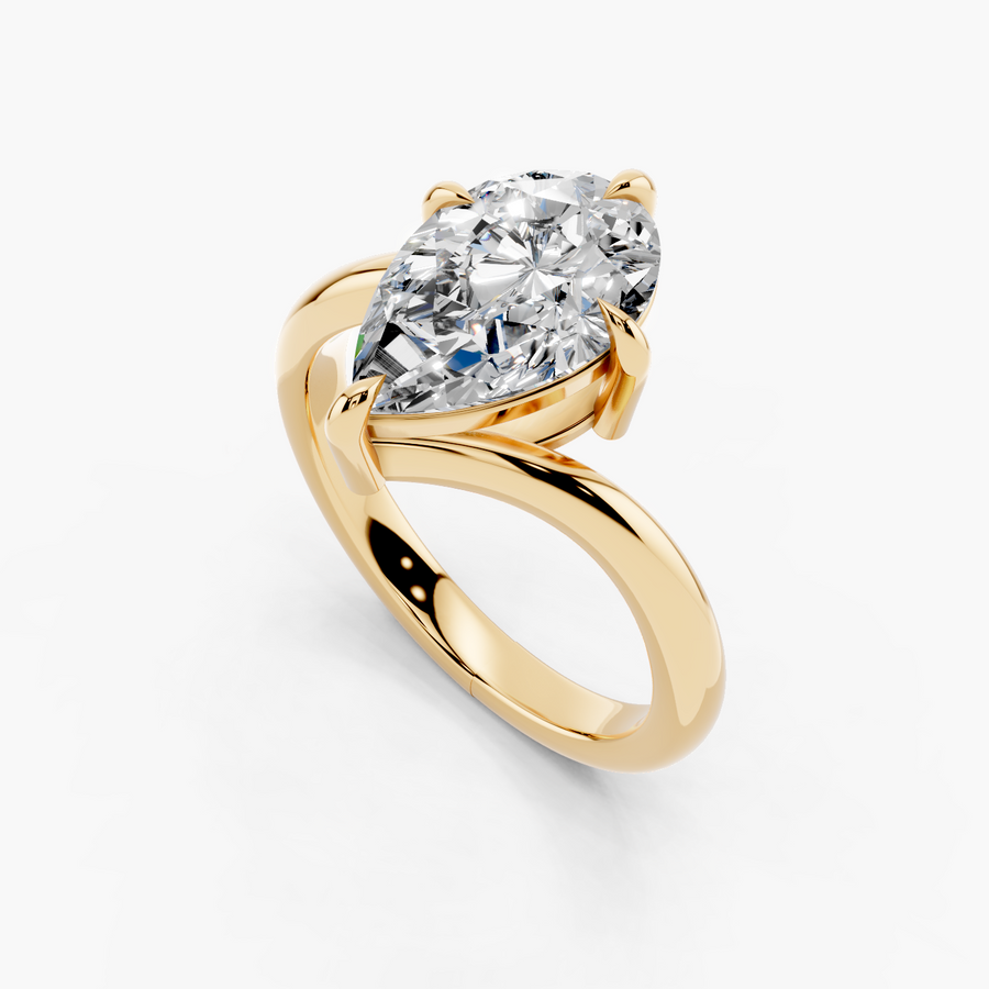 Seraphine Engagement Ring — alternate view — Diyona