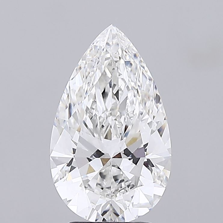 3.28 ct Pear Lab Grown Diamond · F VVS2 · MV29-25D
