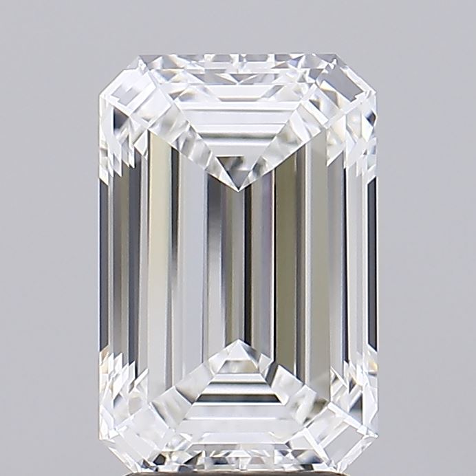 3.28 ct Emerald Lab Grown Diamond · E VVS2 · M26-69A