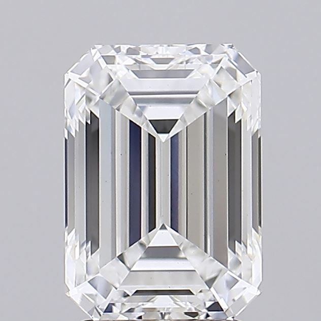 2.71 ct Emerald Lab Grown Diamond · E VVS2 · MV33-47C