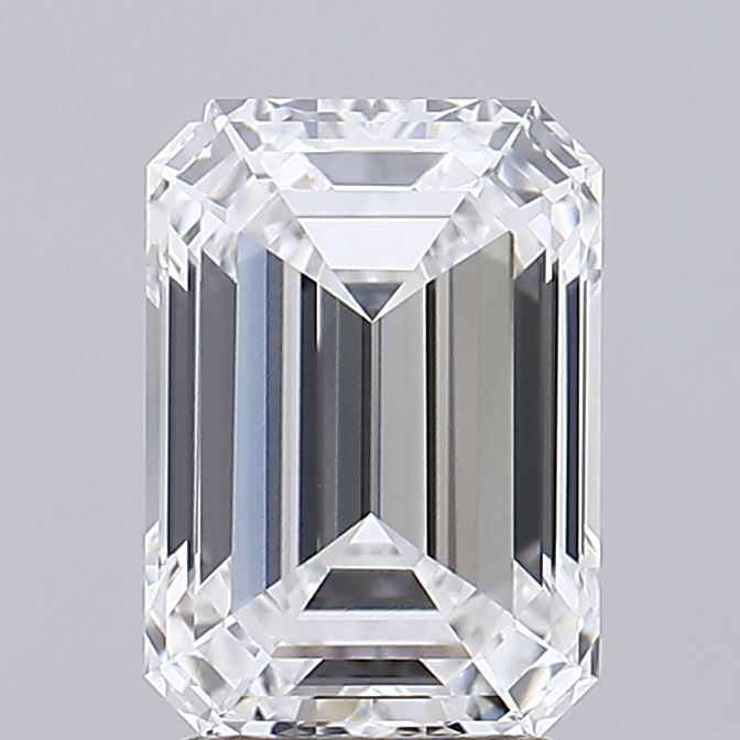 2.72 ct Emerald Lab Grown Diamond · D VVS2 · M27-75A