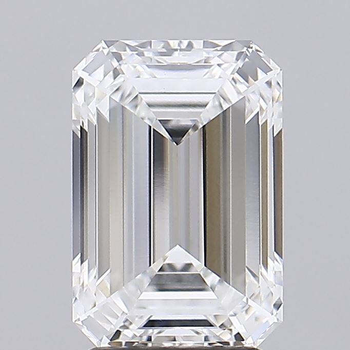3.06 ct Emerald Lab Grown Diamond · E VVS2 · M25-268A