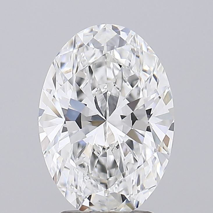 2.85 ct Oval Lab Grown Diamond · E VVS2 · MV30-2C