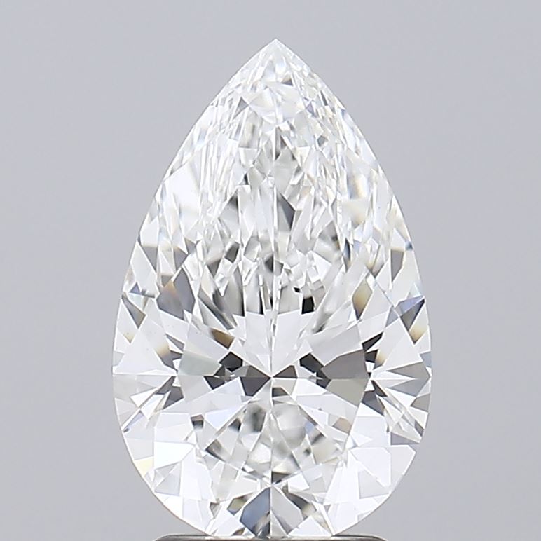 2.73 ct Pear Lab Grown Diamond · E VVS2 · MV30-17B