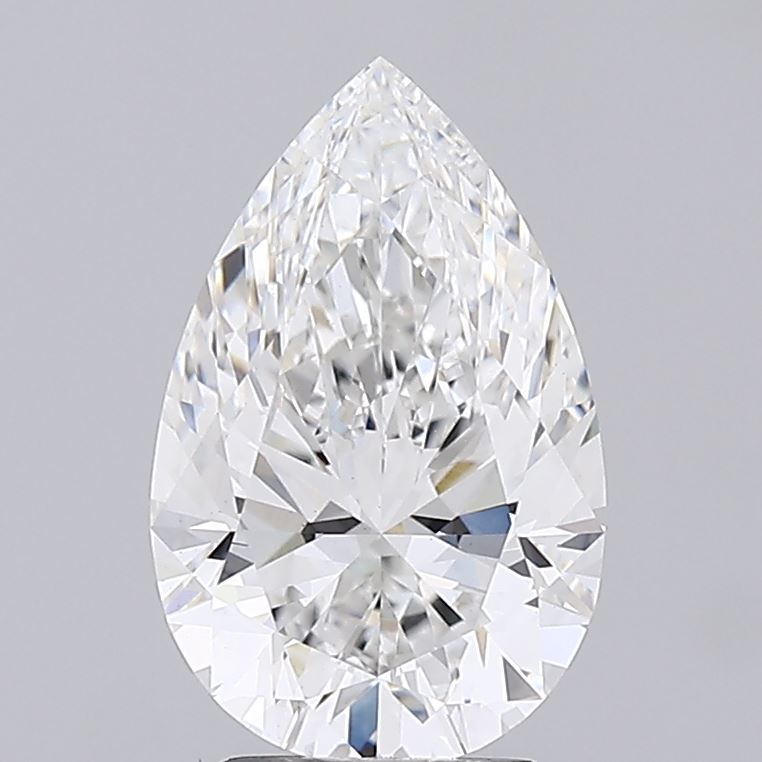3.08 ct Pear Lab Grown Diamond · F VVS2 · M29-28B