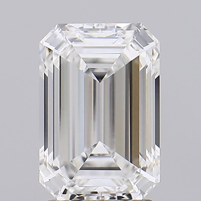2.58 ct Emerald Lab Grown Diamond · F VVS2 · M25-80A